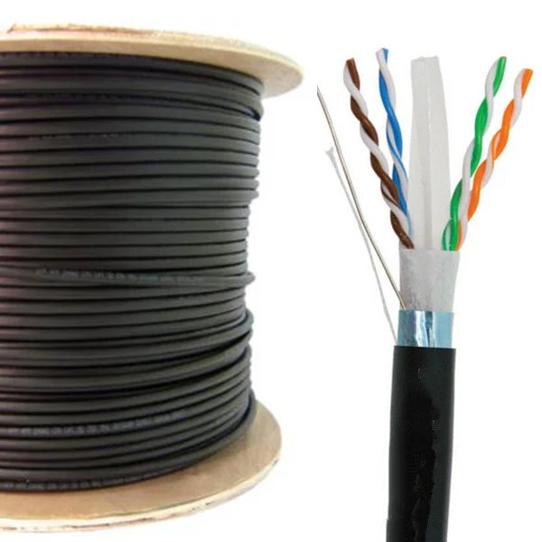 Giganet Category 6A Solid U/UTP Outdoor LDPE Cable – 305m drum GN-C6A-U/UTP-LDPE